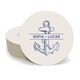 Anchor Round Coasters Image 1 of 3